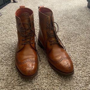 Allen Edmonds Dalton boots, size 10